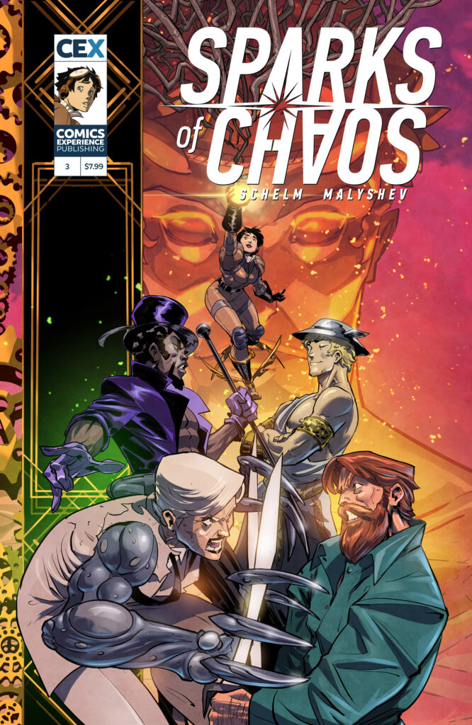 Sparks of Chaos #3 - Cover B