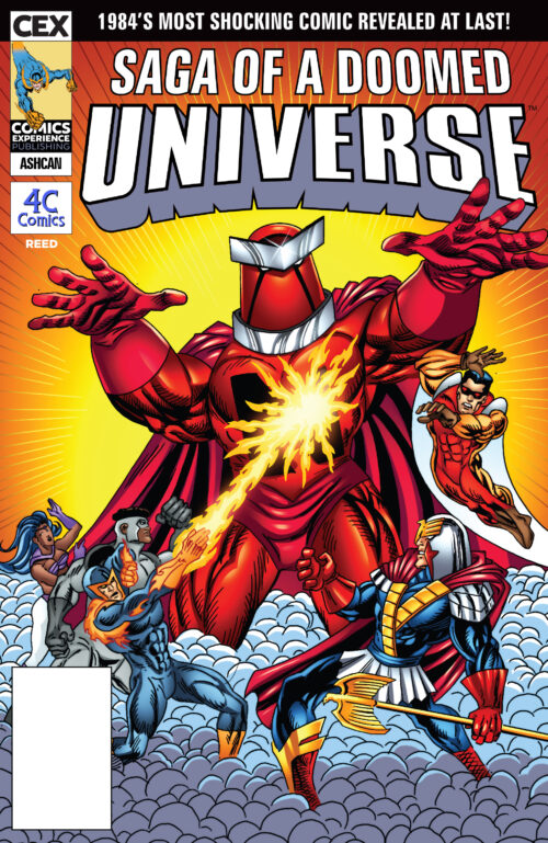 4C Comics Presents: SAGA OF A DOOMED UNIVERSE EXCLUSIVE Variant COVER Ashcan